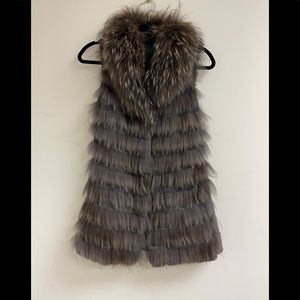Racoon & Rabbit Fur Vest